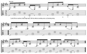 Wes Borland on two-handed tapping